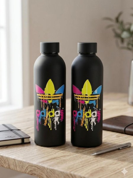 مطرة ثيرموس قصير adidas اسود